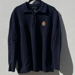 Ralph Lauren LAUREN navy sweater